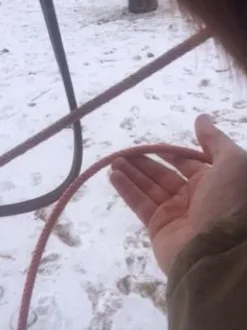 Going under the off-side rope